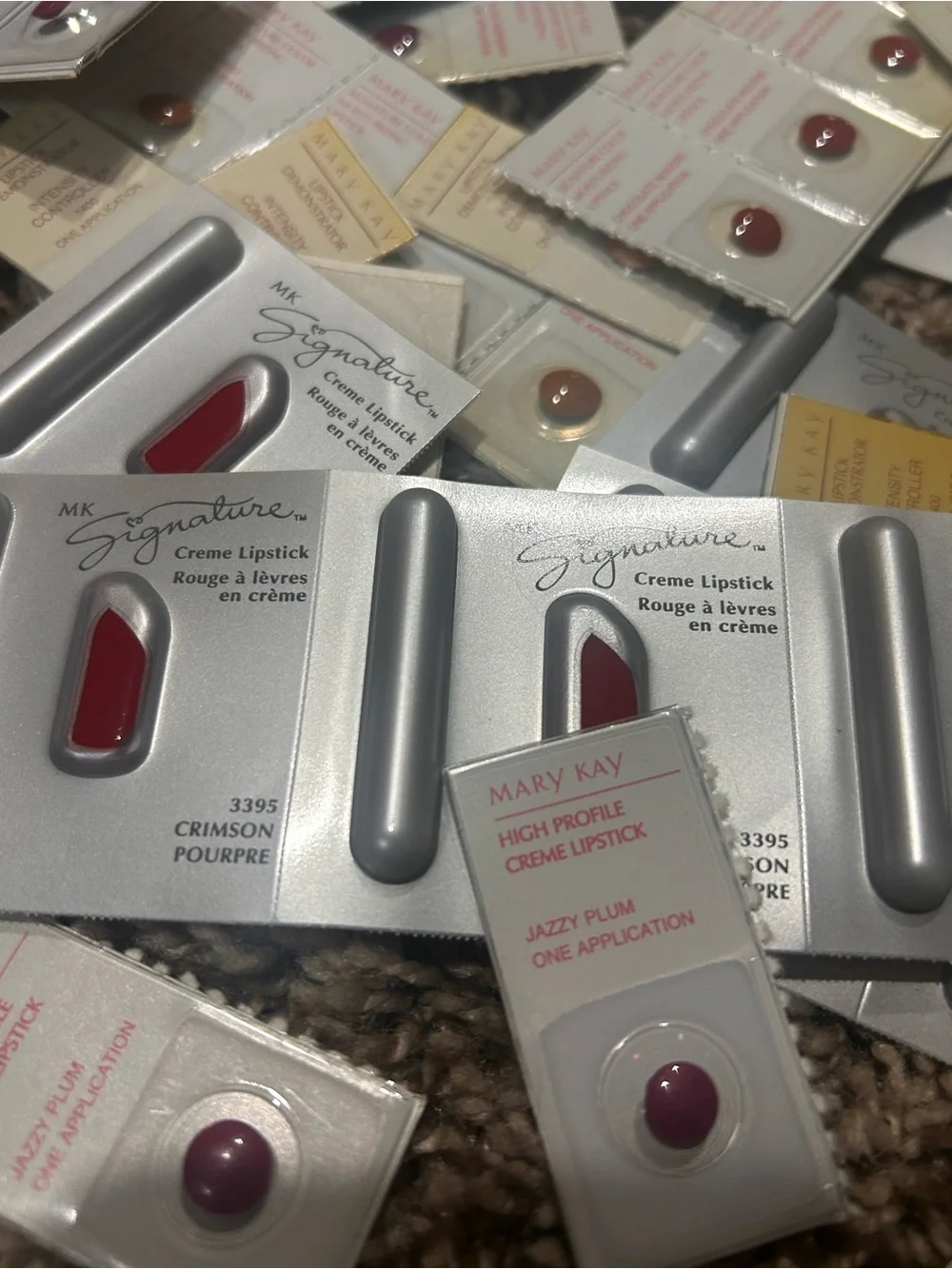 Mary Kay large lipstick sample lot